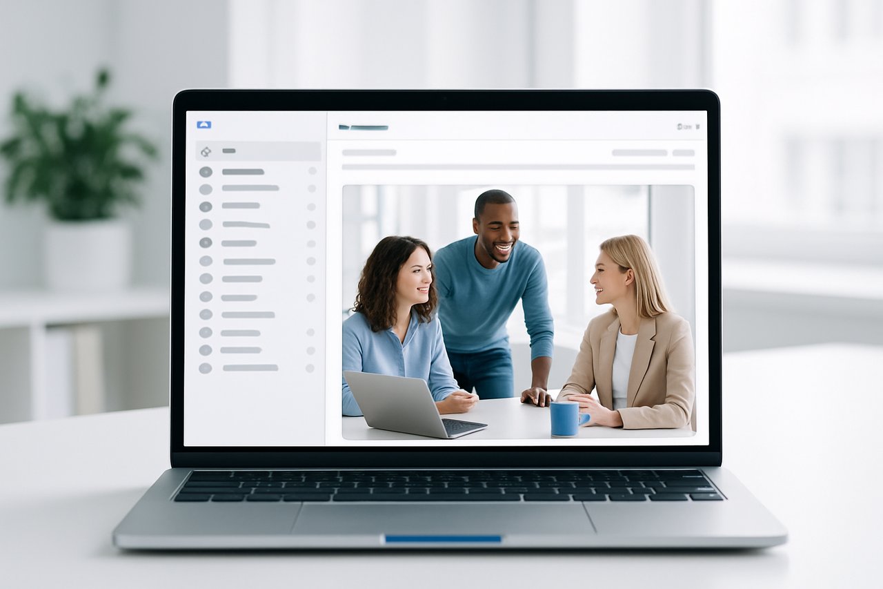 Email inbox with a newsletter open